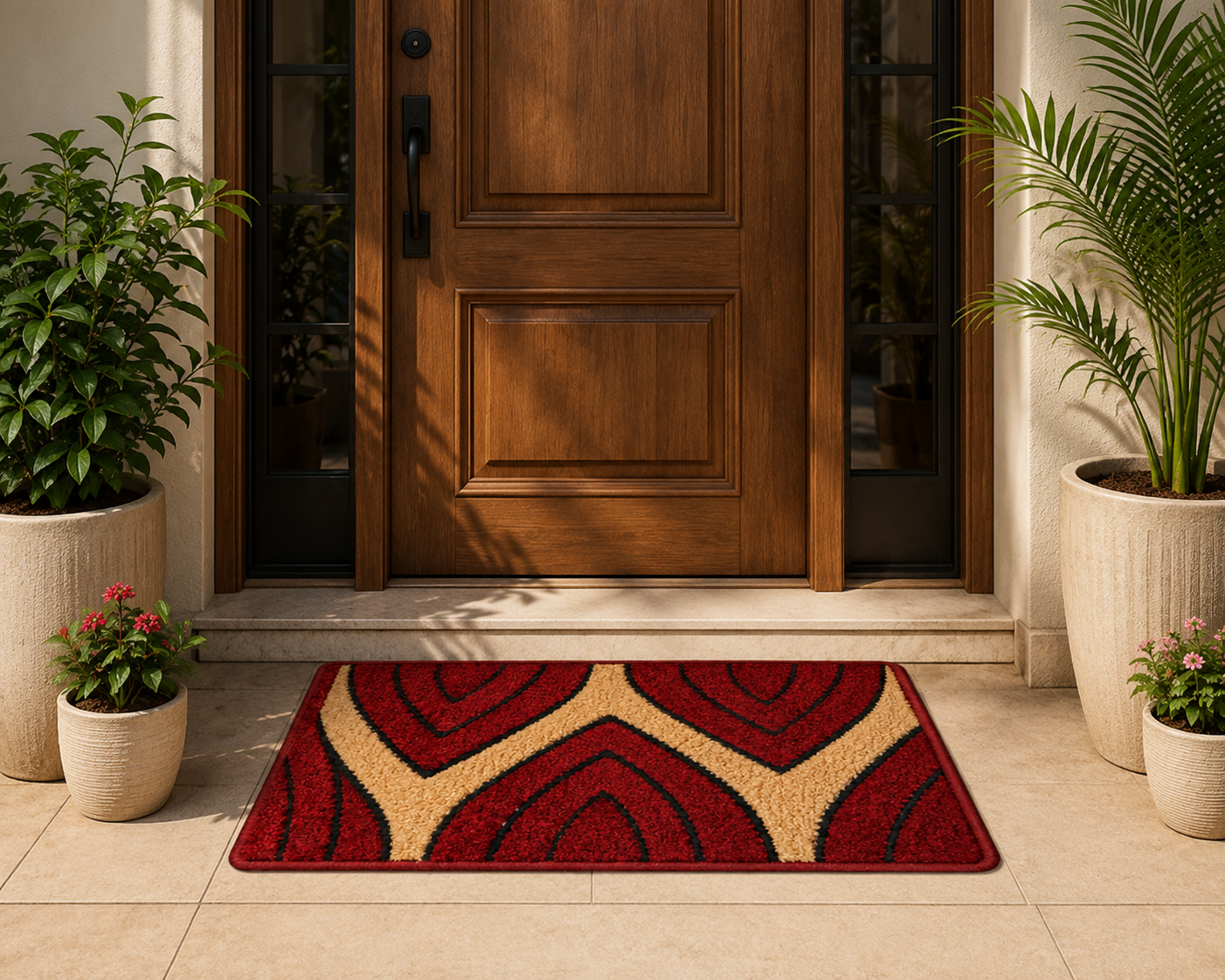 Stone Premium PVC Loop Door Mat